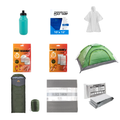 9-Piece Outdoor Camping Emergency Kit-12 Kits