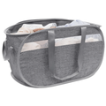 Collapsible Laundry Basket – Grey-2PC