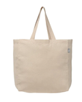 Percost™ Custom Recycled Cotton Shopper Tote Bag – 8 oz.-MOQ100