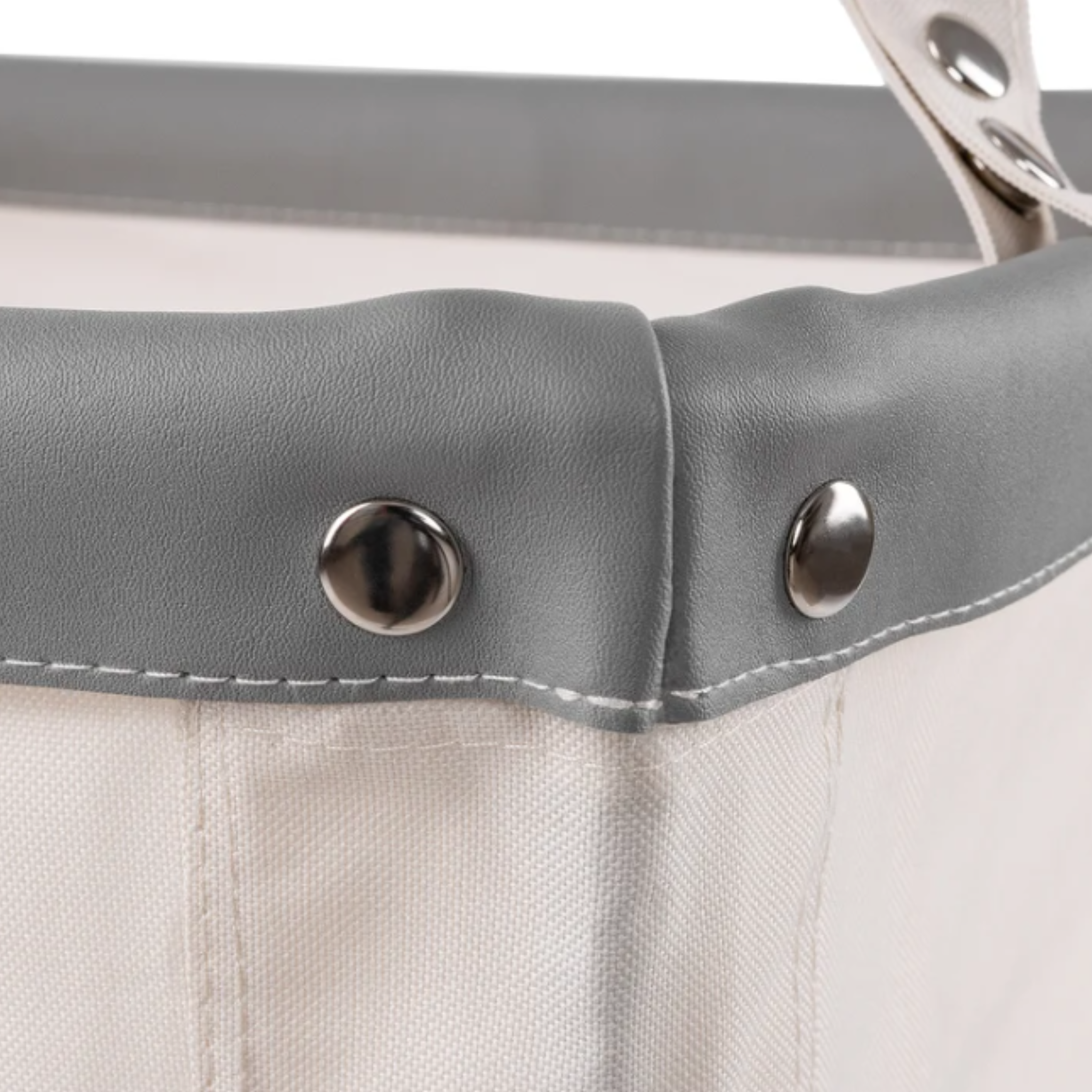Heavy-Duty Rolling Laundry Hamper Close-Up