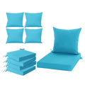 Outdoor Patio Furniture Cushion Set – 4 Pieces | Teal