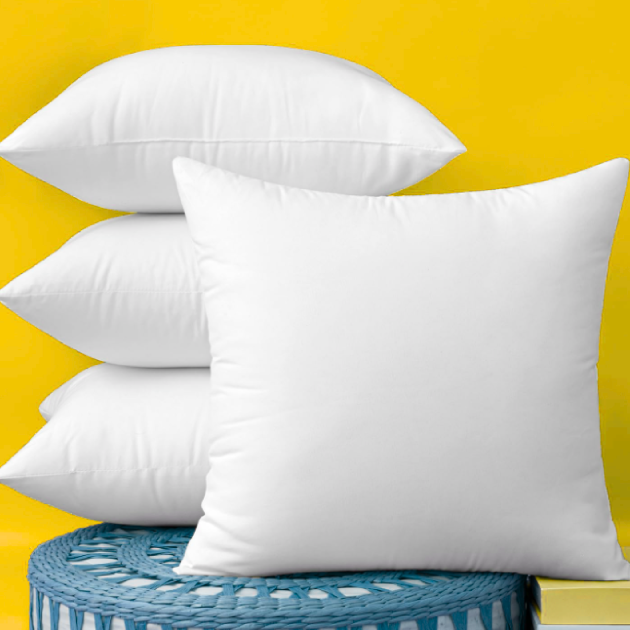 Outdoor Waterproof Pillow Inserts – 18" × 18" – 4/PK