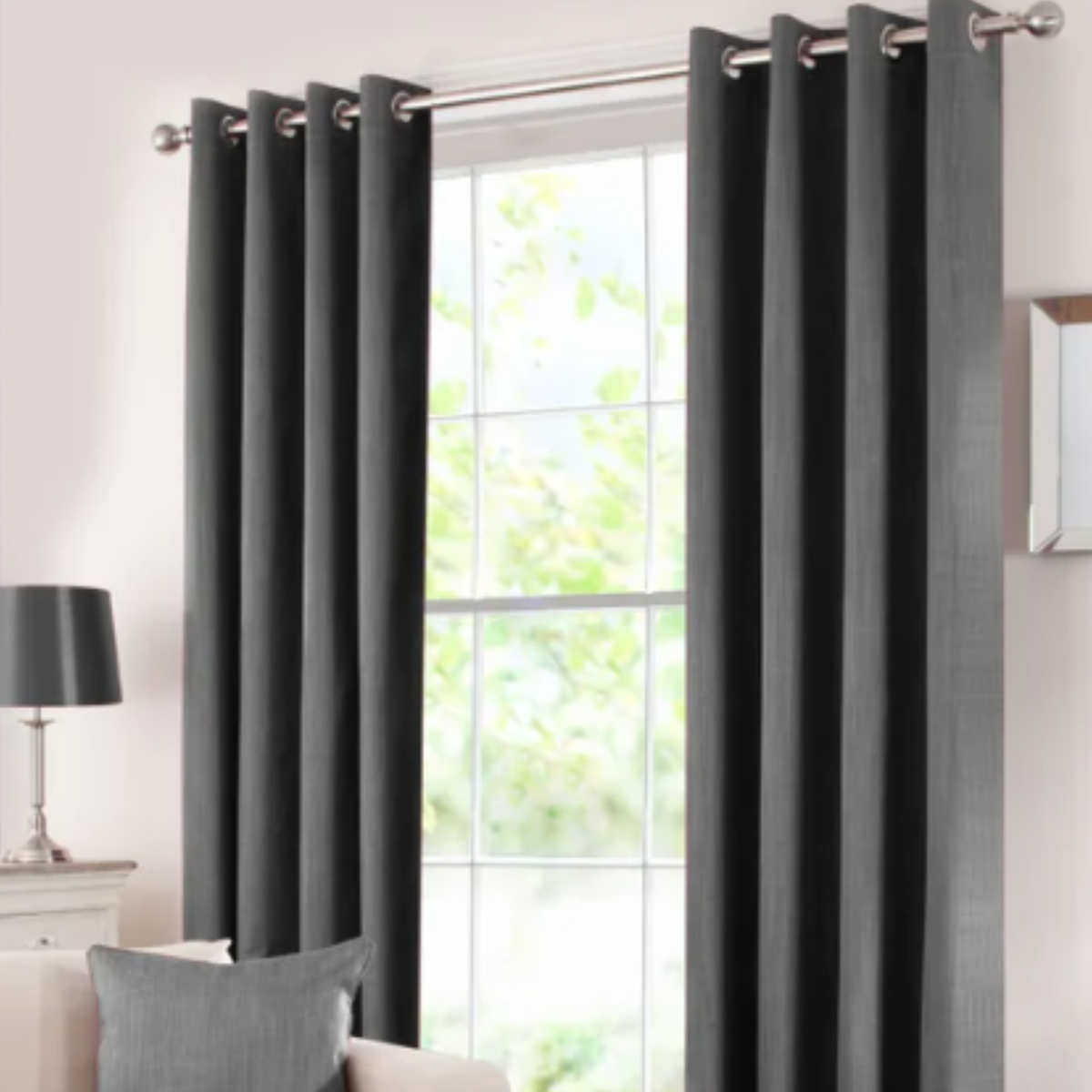 Gouchee Design® Room-Darkening Solar Curtain Panels — 54" × 96"