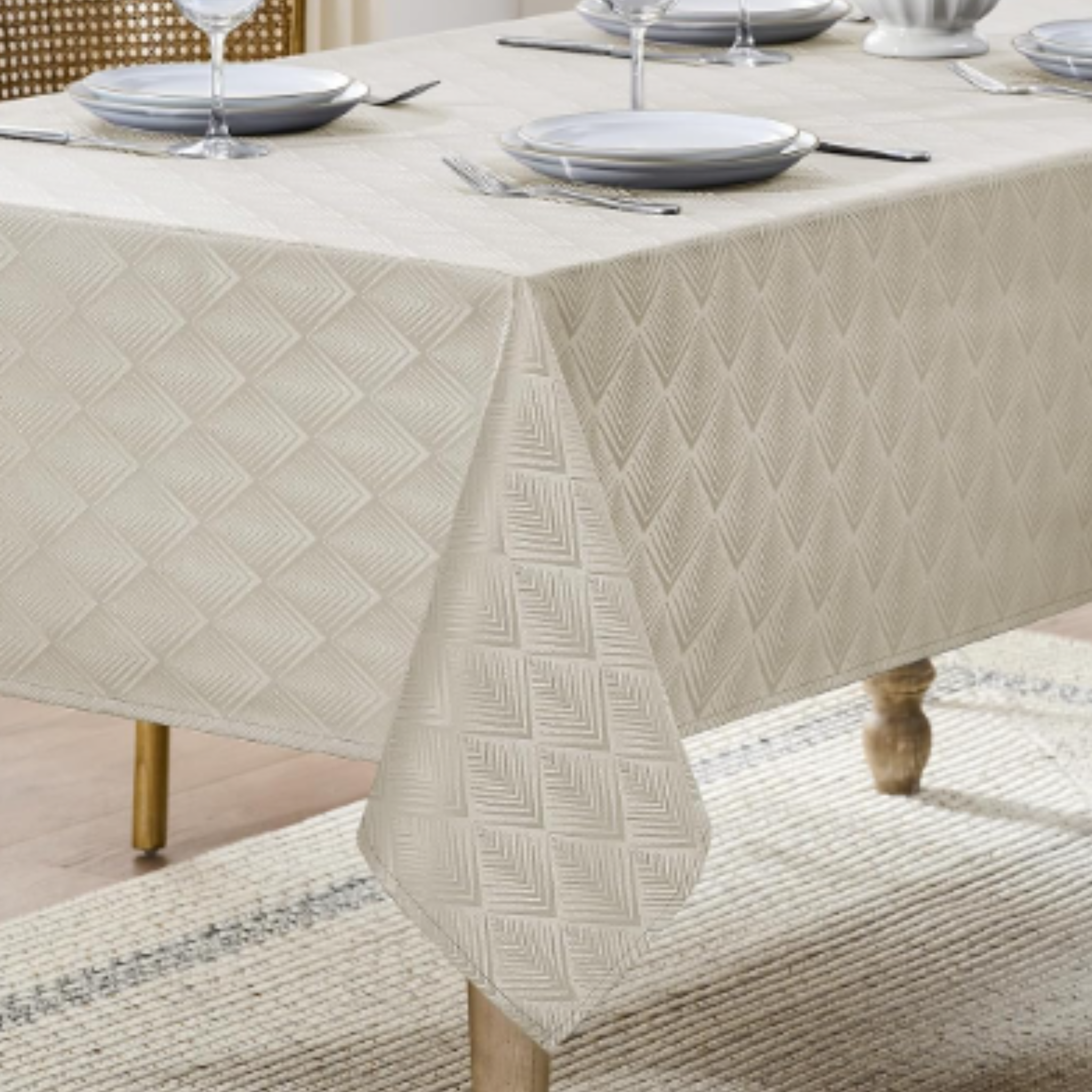 Waterproof Decorative Tablecloth-12PC