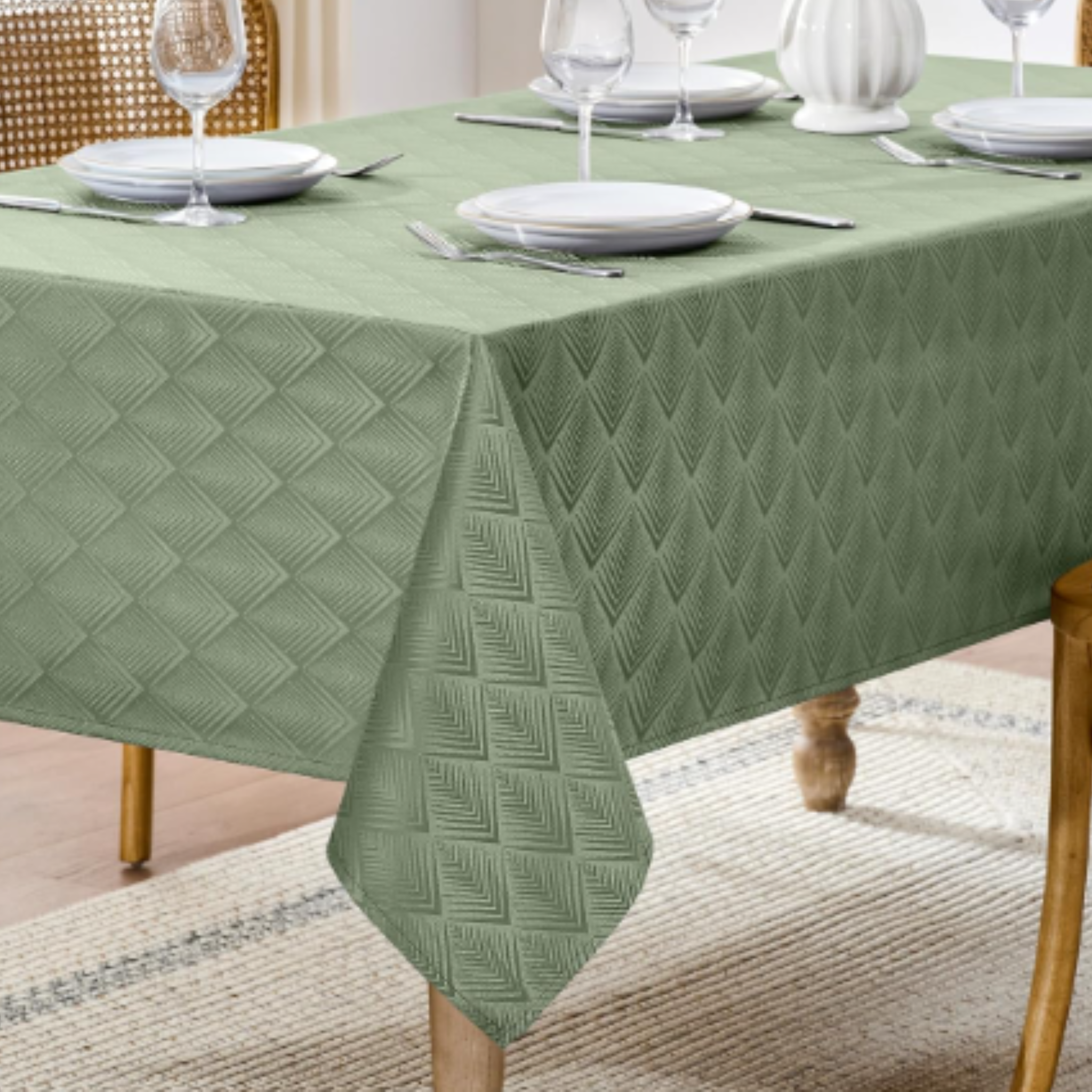 Waterproof Decorative Tablecloth-12PC