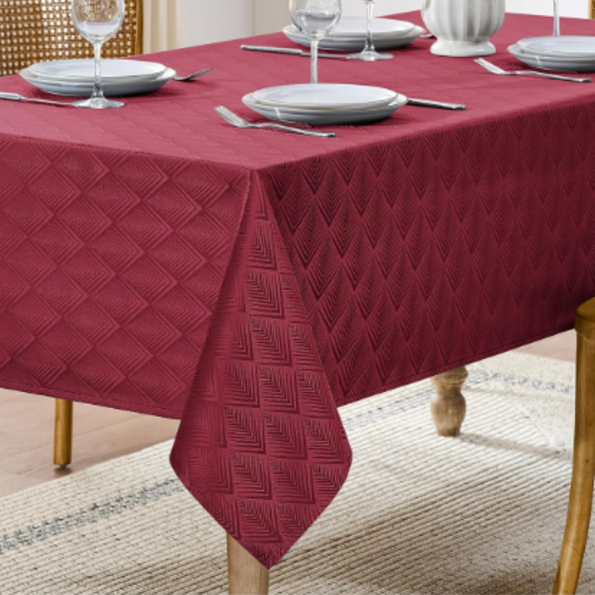 Waterproof Decorative Tablecloth-12PC