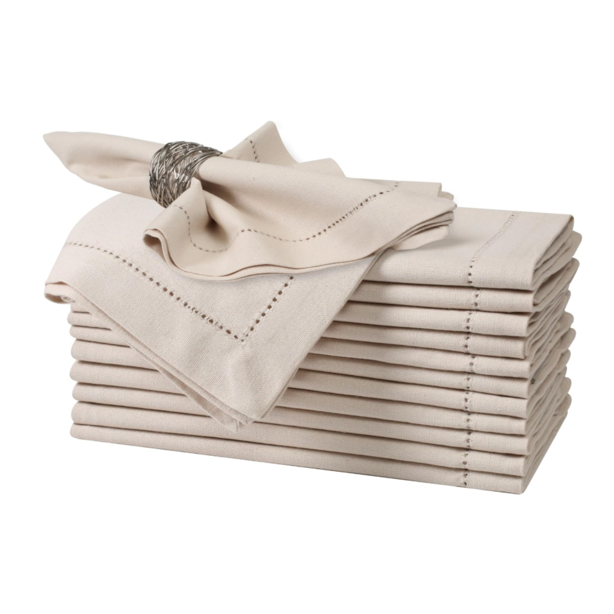Solid Colour Dinner Napkins – Set of 24 | 18" × 18"