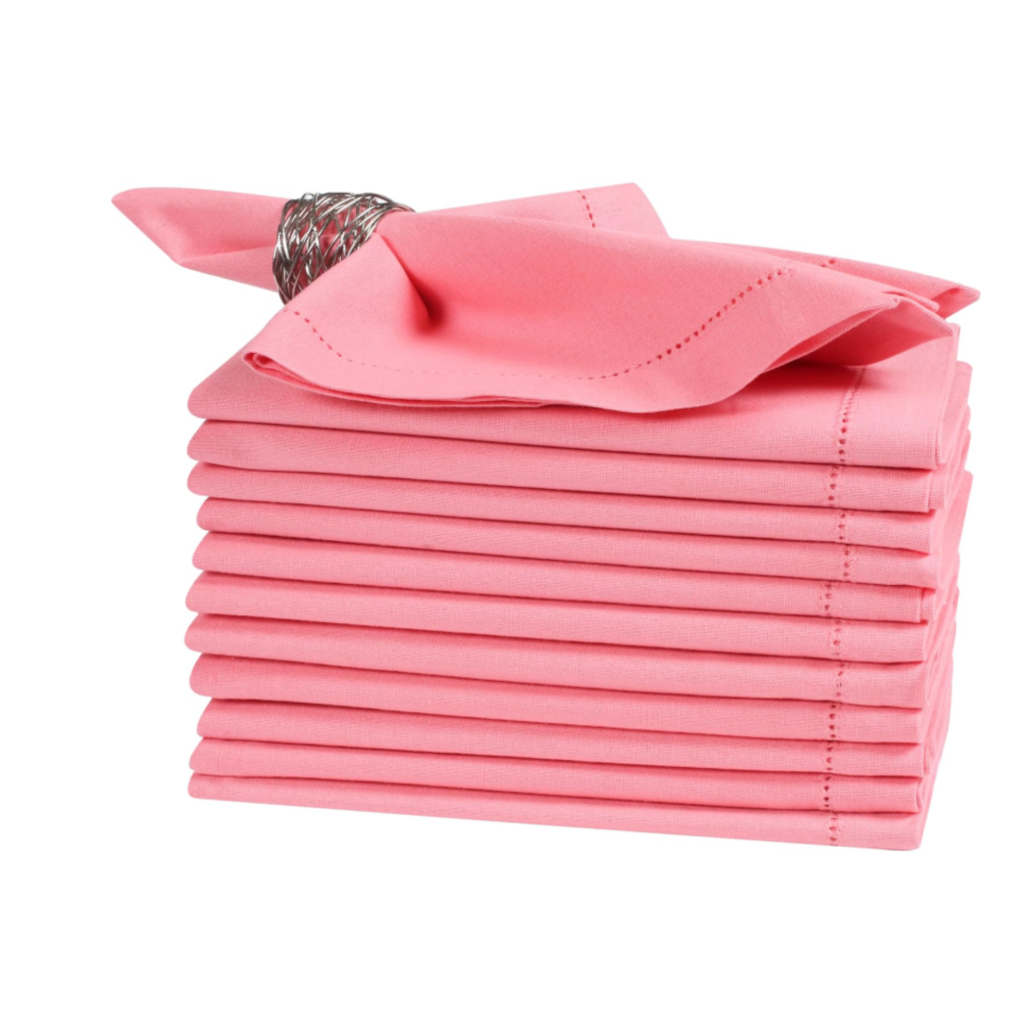 Solid Colour Dinner Napkins – Set of 24 | 18" × 18"