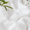 Premium 100% Cotton Muslin Spa Body Throw – Queen Size 90 × 90 in-12PC