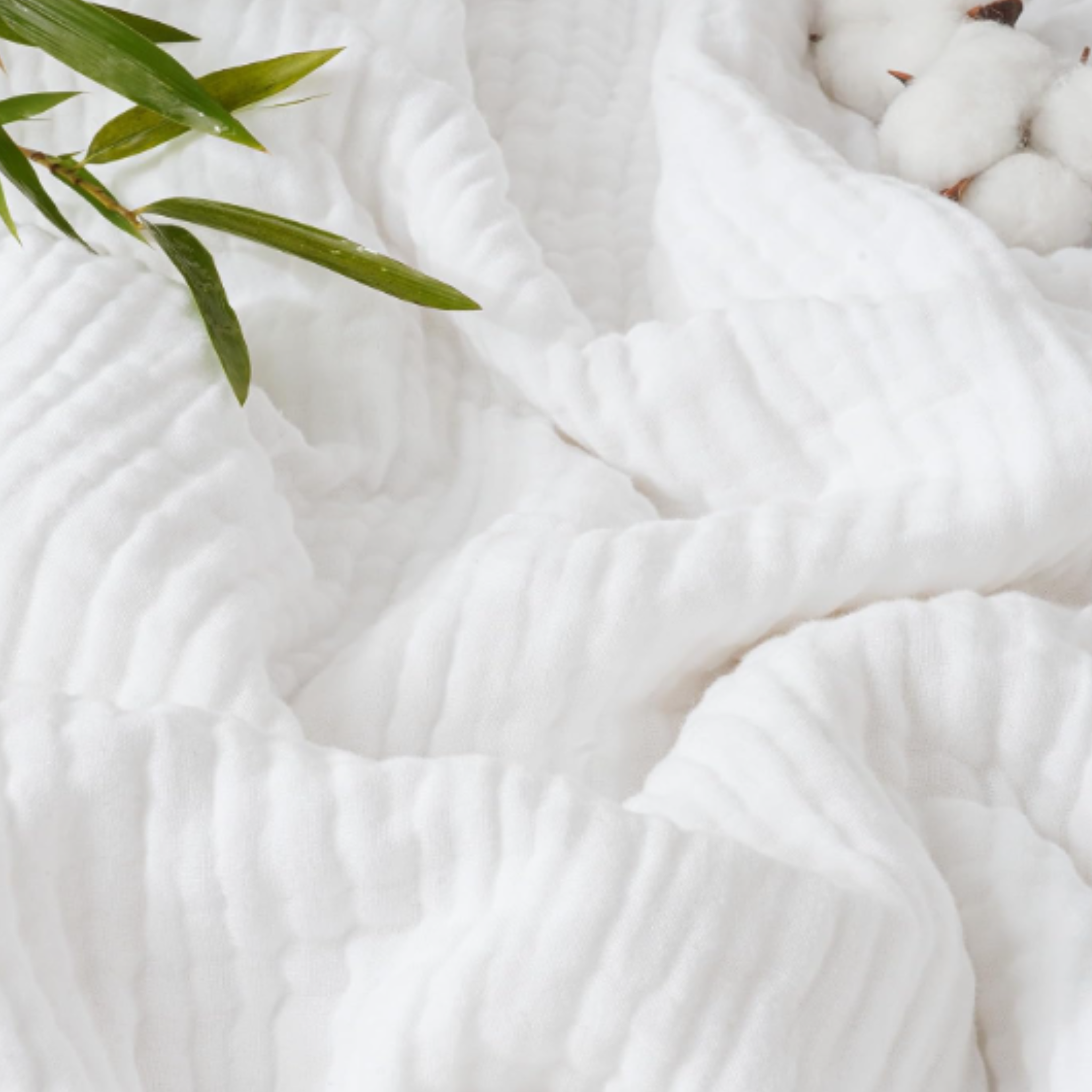 Premium 100% Cotton Muslin Spa Body Throw – Queen Size 90 × 90 in-12PC