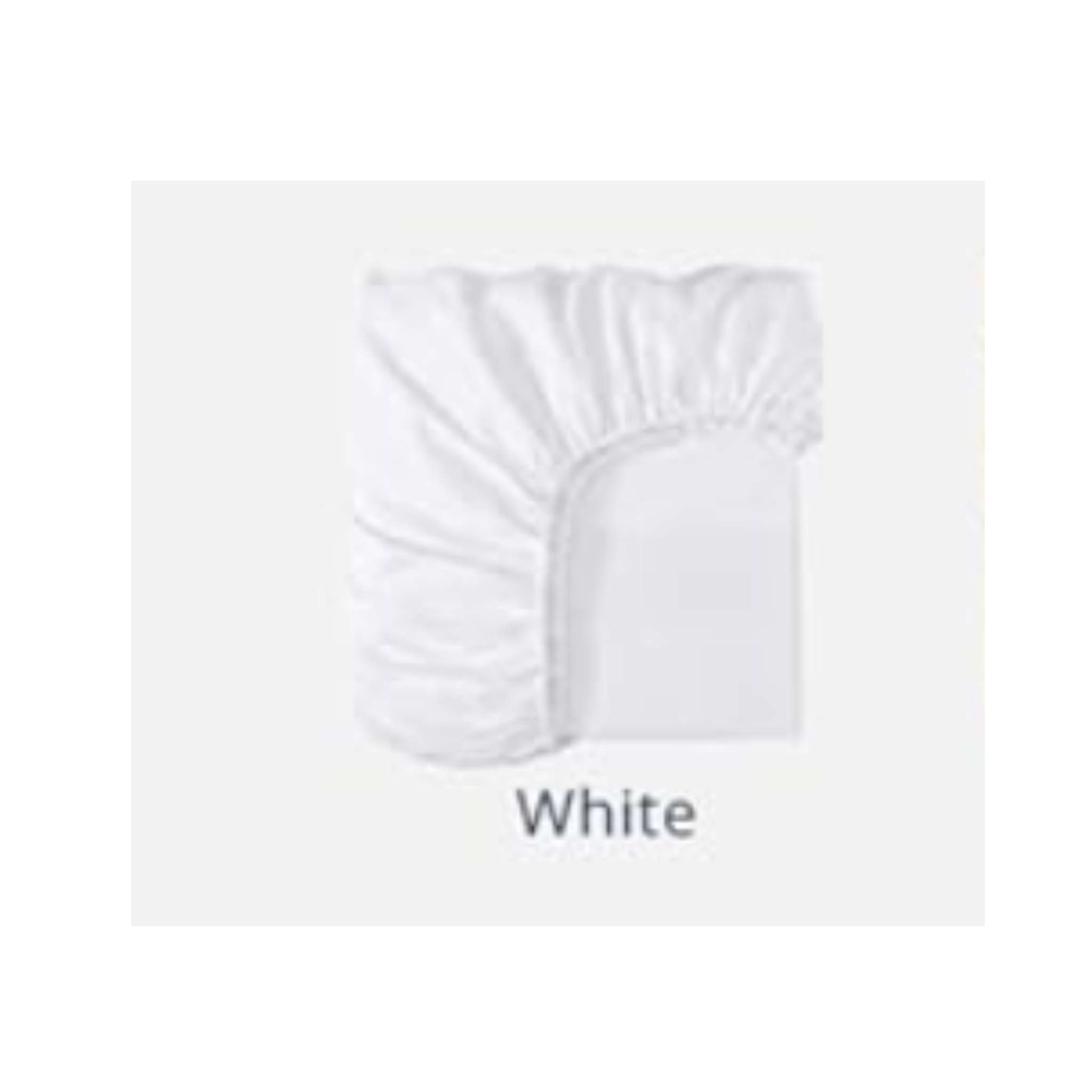 White Cotton Fitted Sheets-12PC