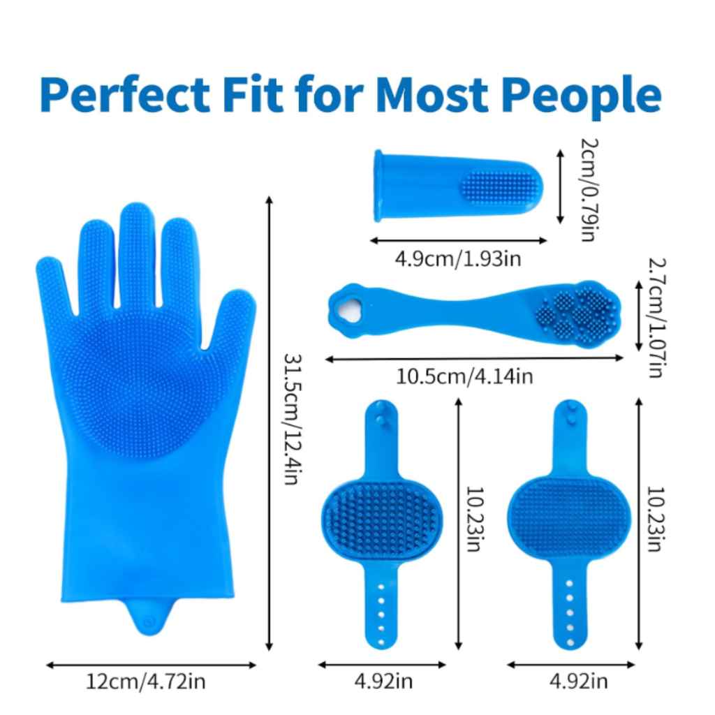 Percost™ Premium 6-Piece Pet Grooming & Bath Care Kit
