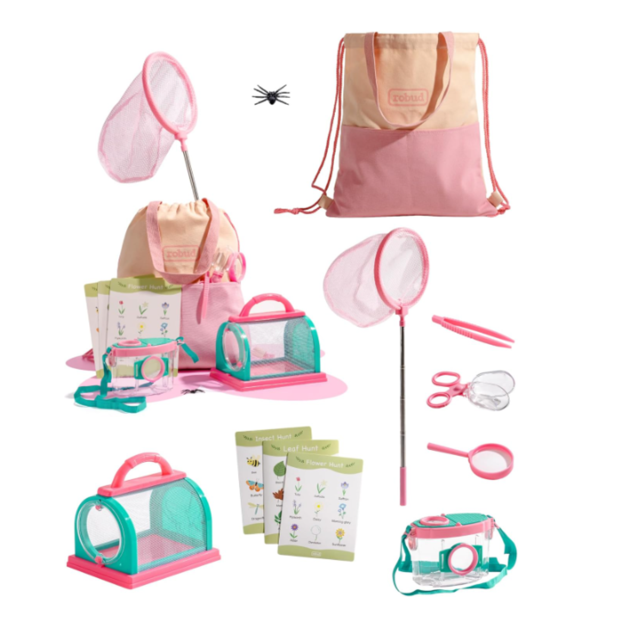 Percost Luxe™ Kids Outdoor Explorer Adventure Kit- Pink-12 Kits