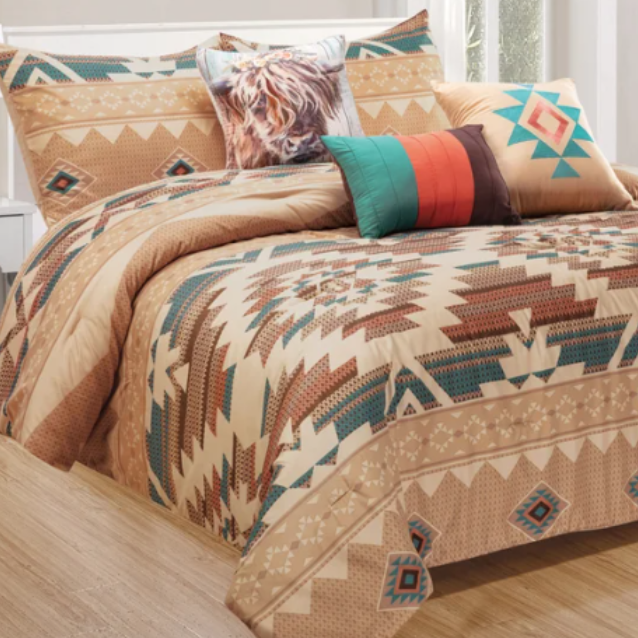 Swiss Collection® Queen Comforter Set-6PC