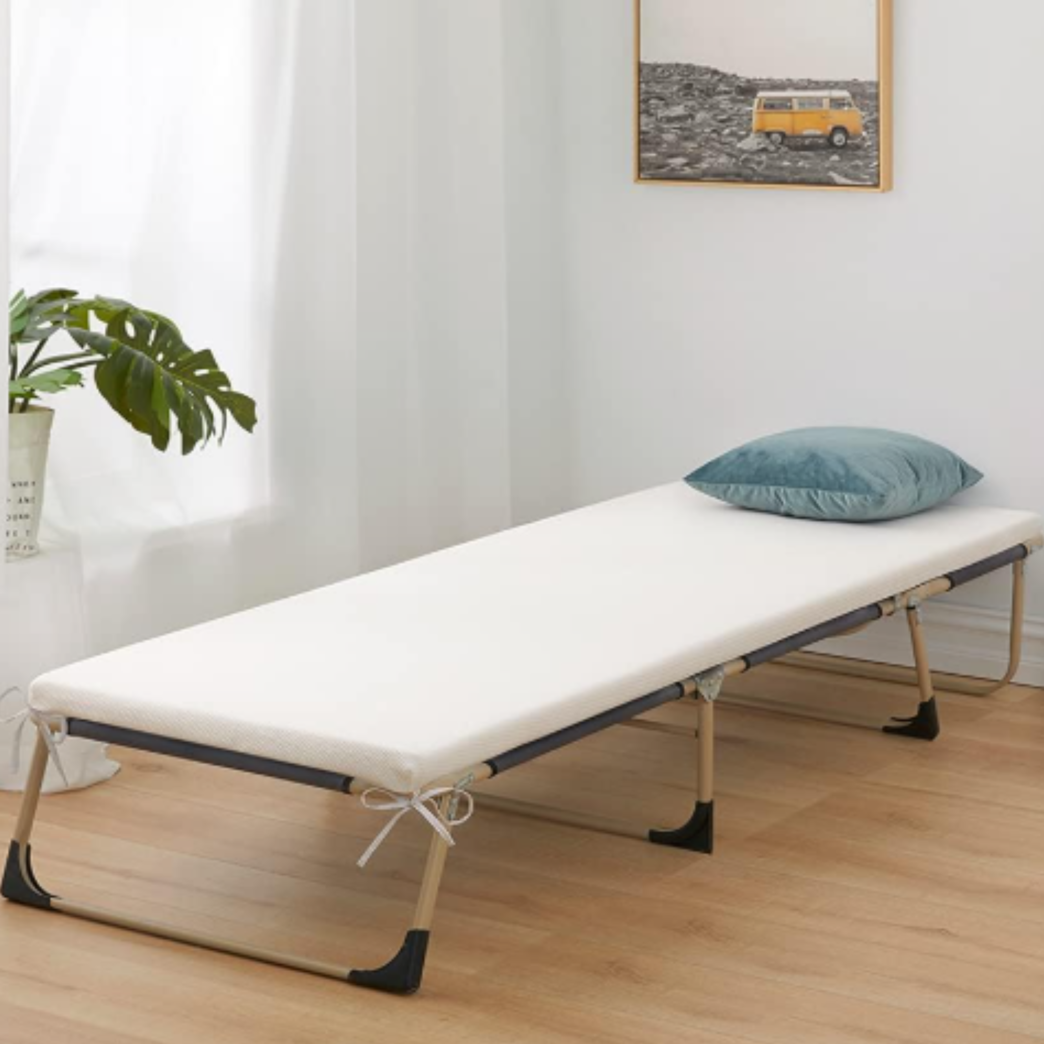 Jamdok Portable Single Foam Mattress Topper – 190 x 75 x 5 cm-4PC