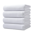 430 GSM Waffle Weave Microfiber Bath Towel – 30 × 60 in-12PC