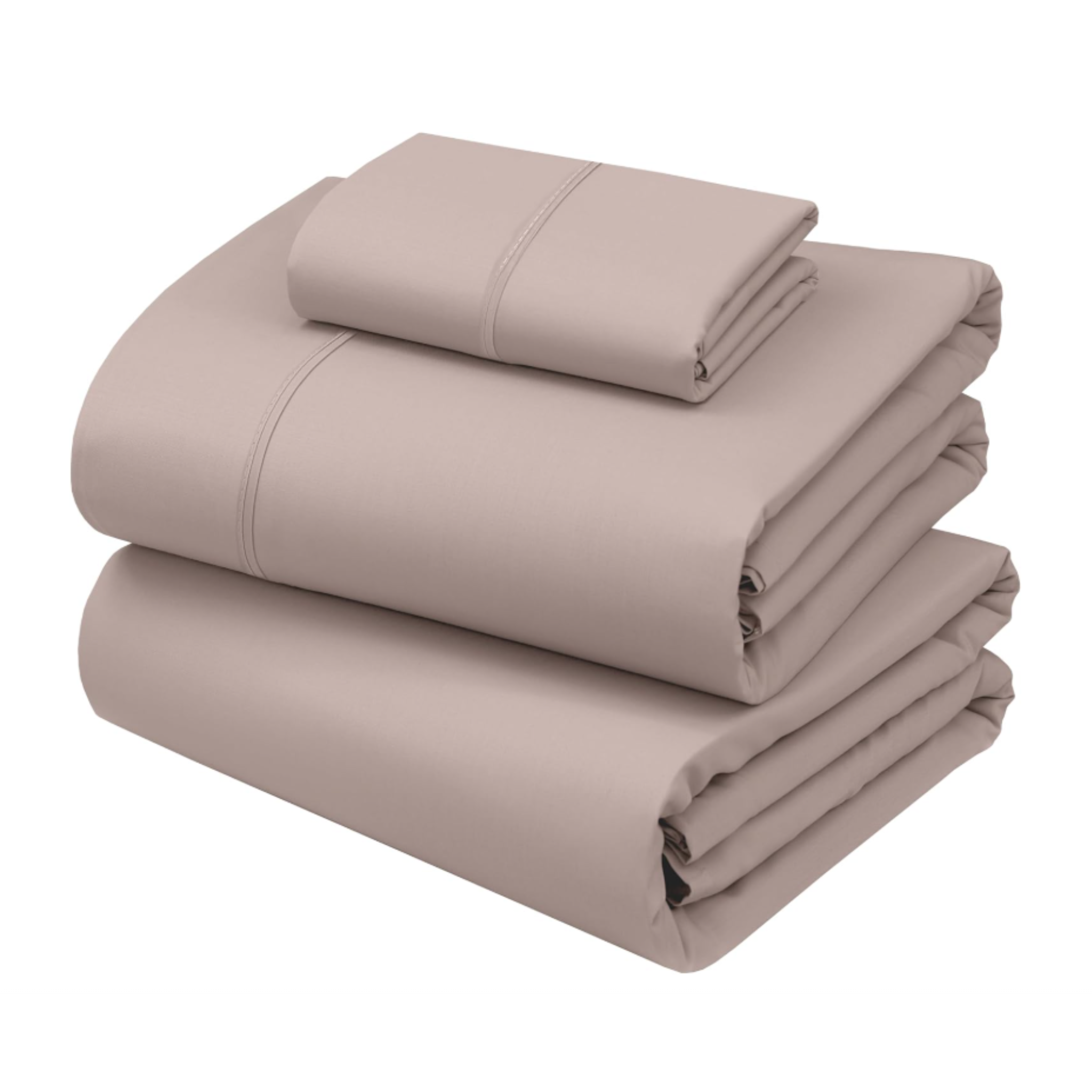 100% Cotton Percale Sheet Set – Warm Mocha | 200 Thread Count | 16" Deep Pocket