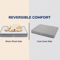 Percost™ Waterproof Dog Bed Crate Pad – Small Dogs | Reversible Cool  Warm Design | 61 × 46 × 5 cm