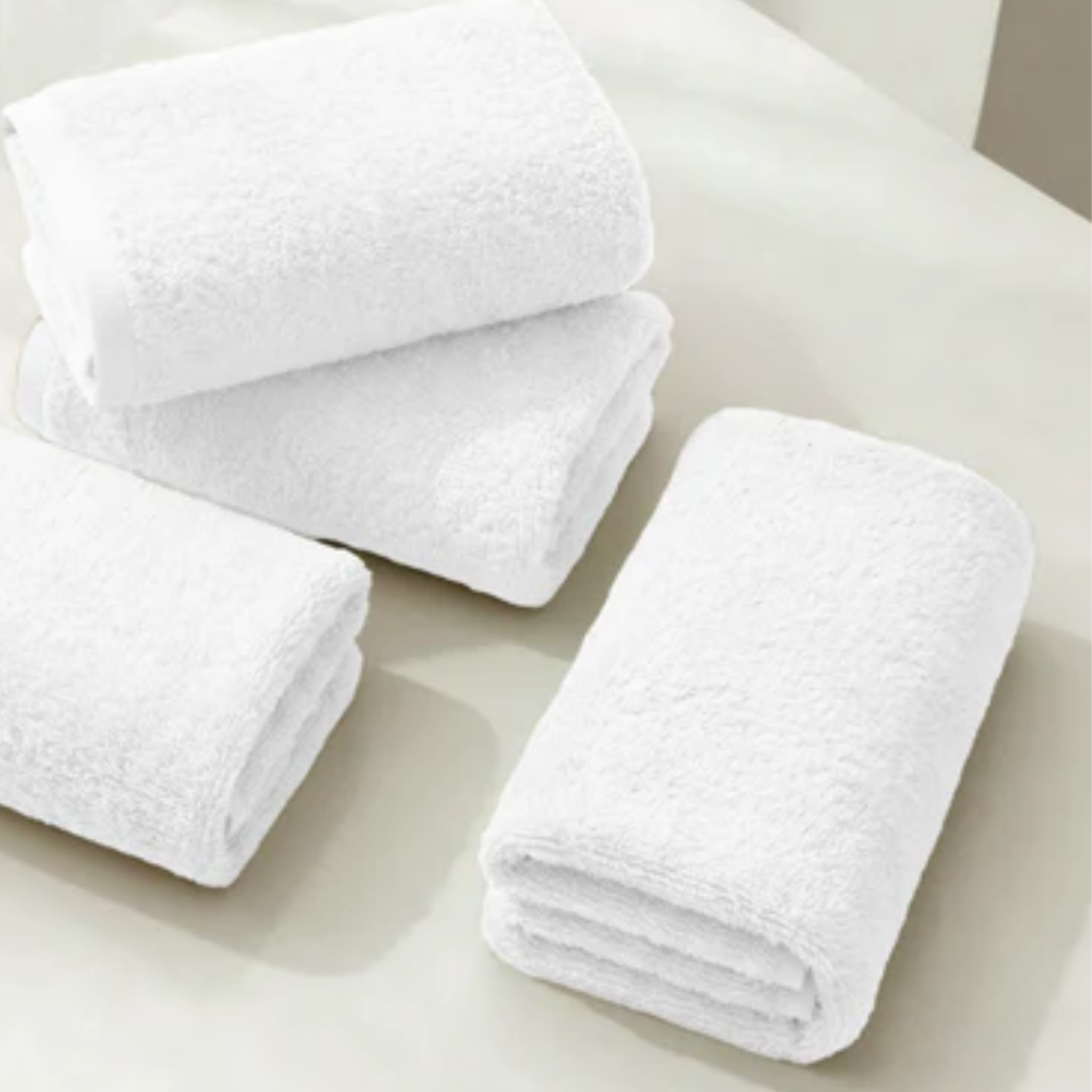 Percost Luxe™ Premium White Hand Towel 15" × 25"-24PC