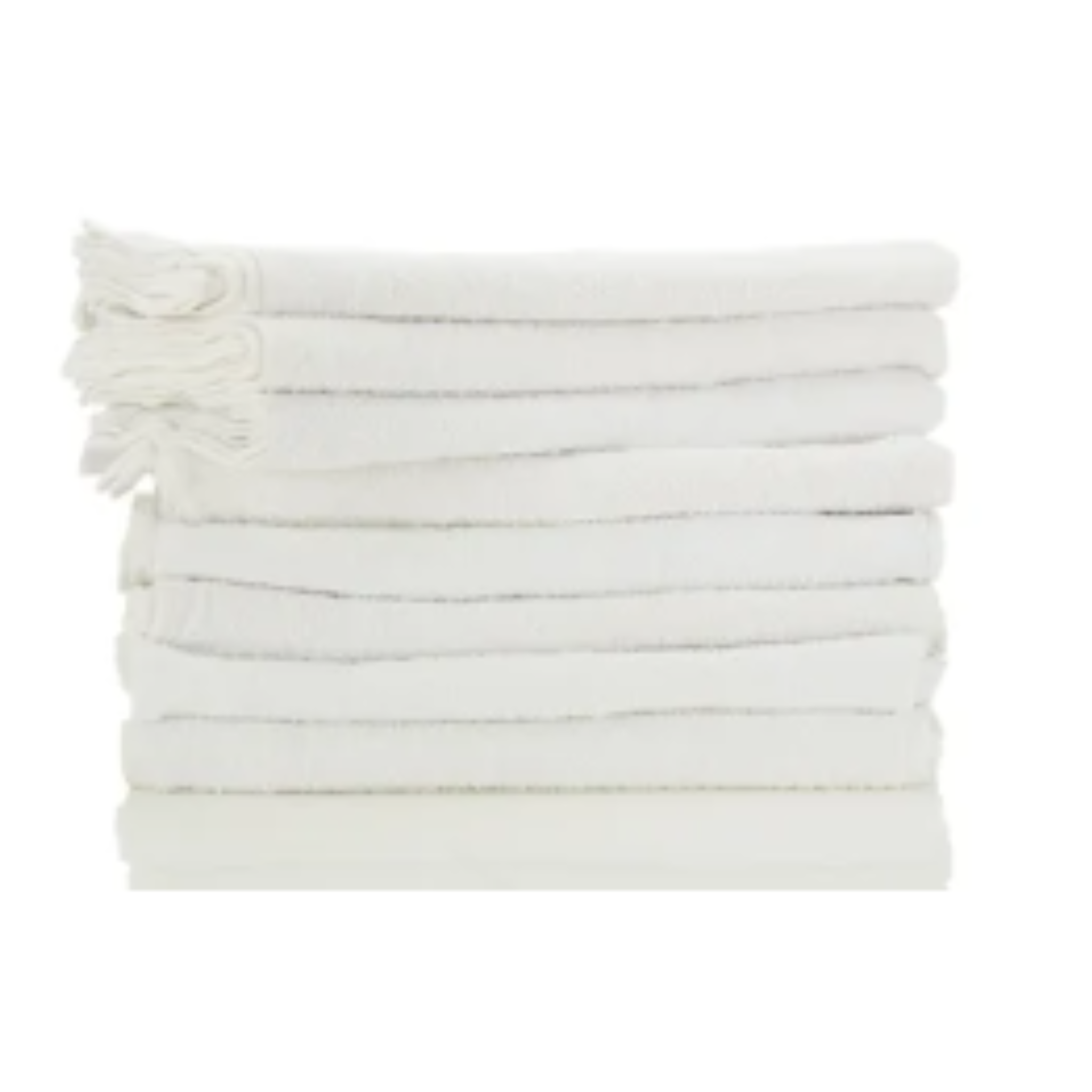 100-Pack Terry Cleaning Towels-100% Cotton-(16" × 19")