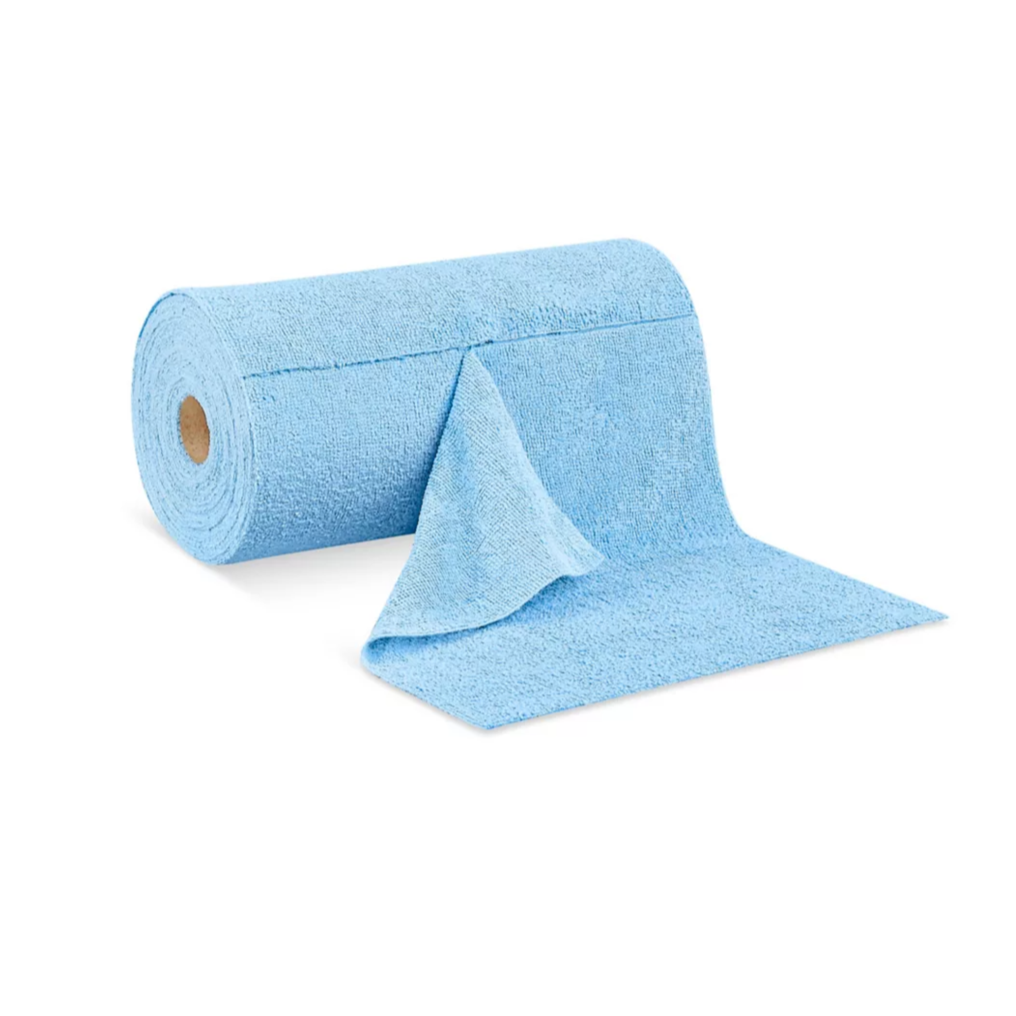 Microfiber Rags on a Roll – Blue-6 Roll/CS