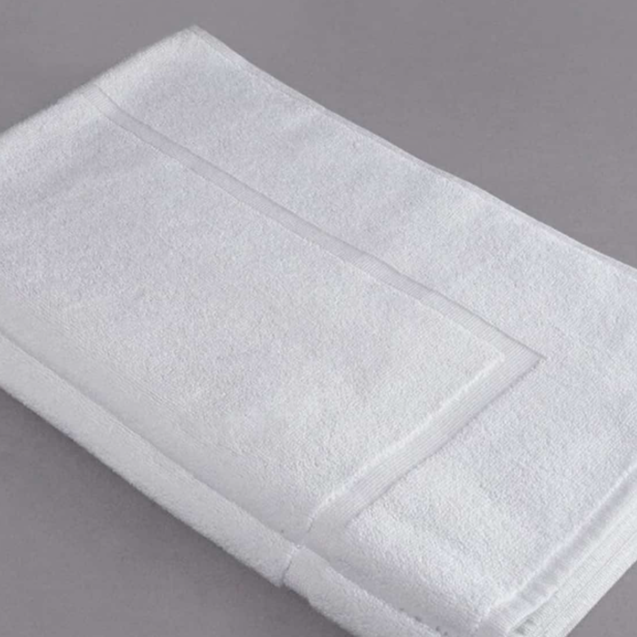 Percost Luxe™ Luxury White Bath Mats 20″x30″-24PC