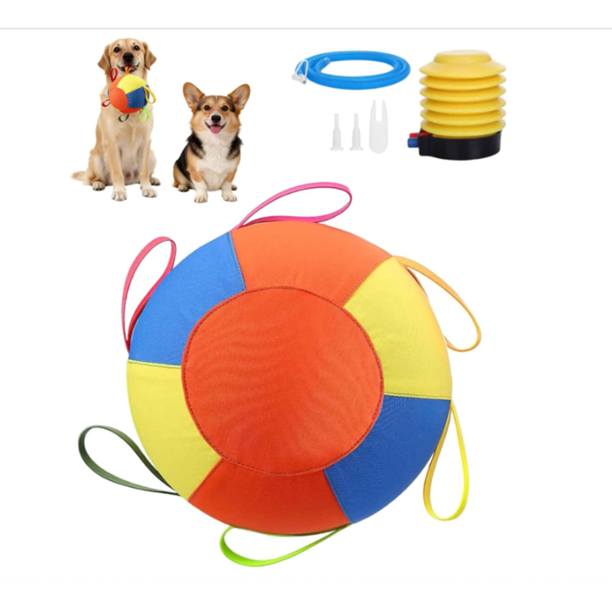 Percost™ 45 cm Durable Herding & Exercise Ball for Dogs