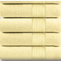 Percost Luxe™ Premium Color Face Towels 12″x12″ – Ivory-24PC