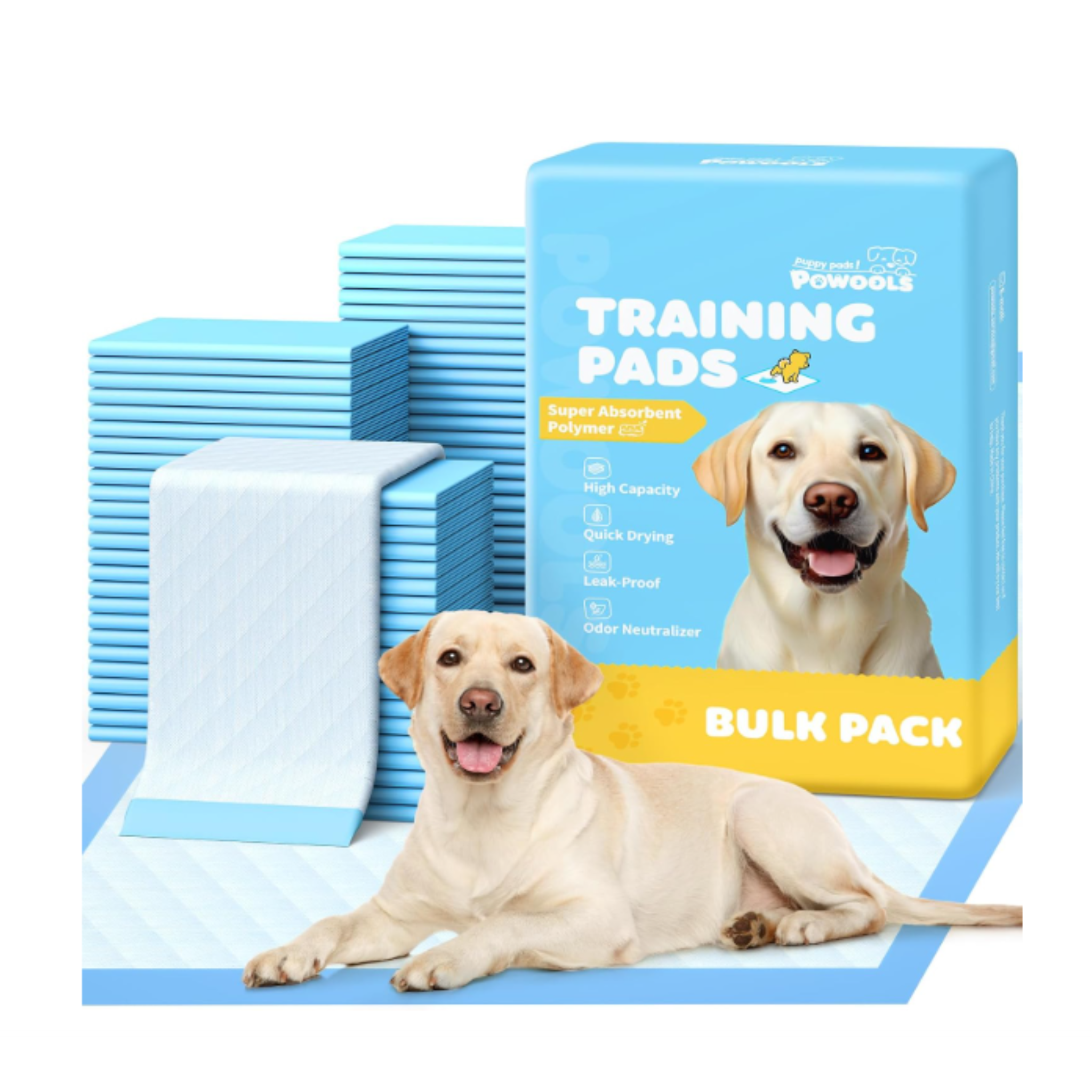 Percost™Powools X-Large Puppy Training Pads – 100 PC-5 Set