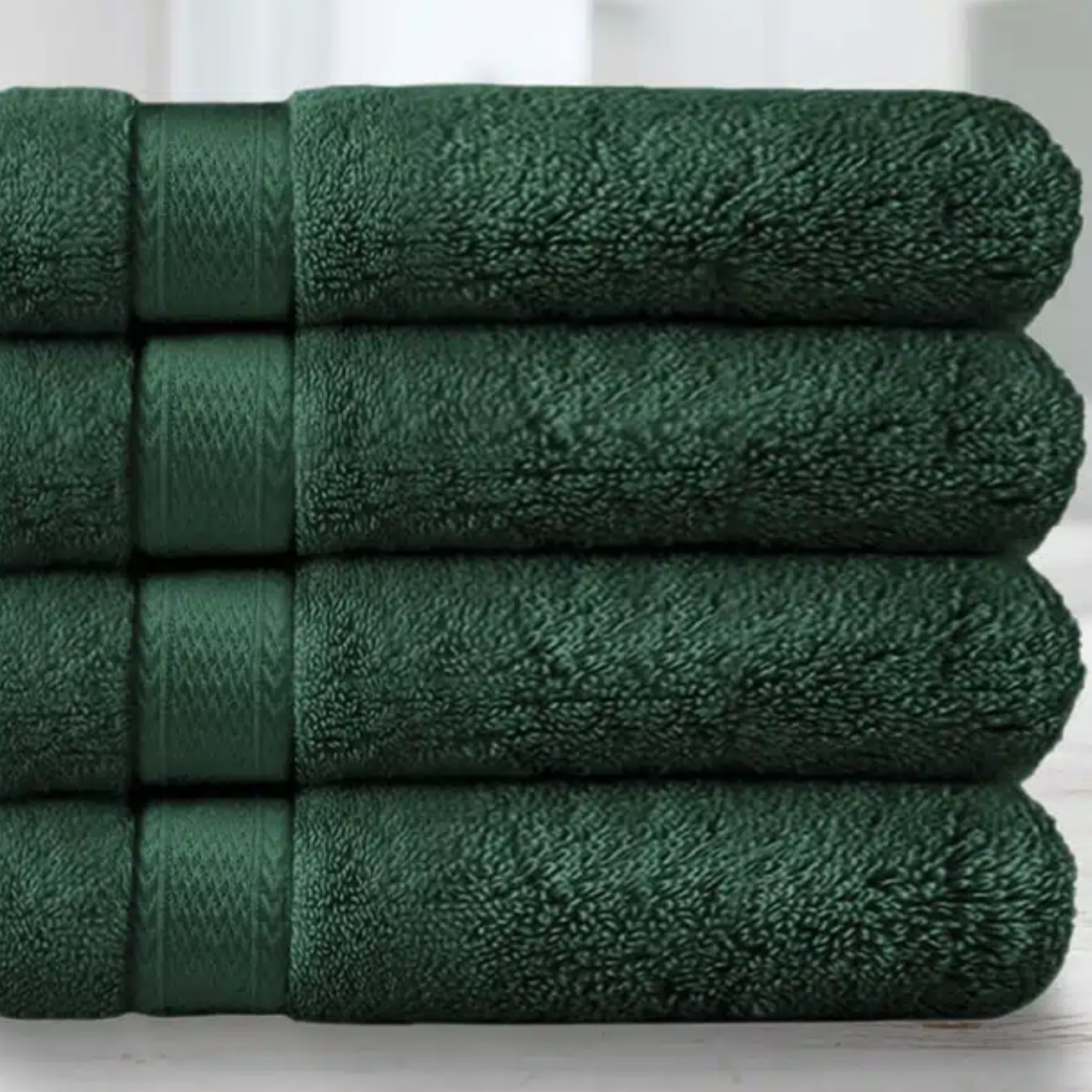 Percost Luxe™ Luxury Bath Towel 26″x52″ –Sea Green-12PC