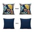 Teenzoor 18" × 18" Embroidered Throw Pillow Covers – 4-Pack