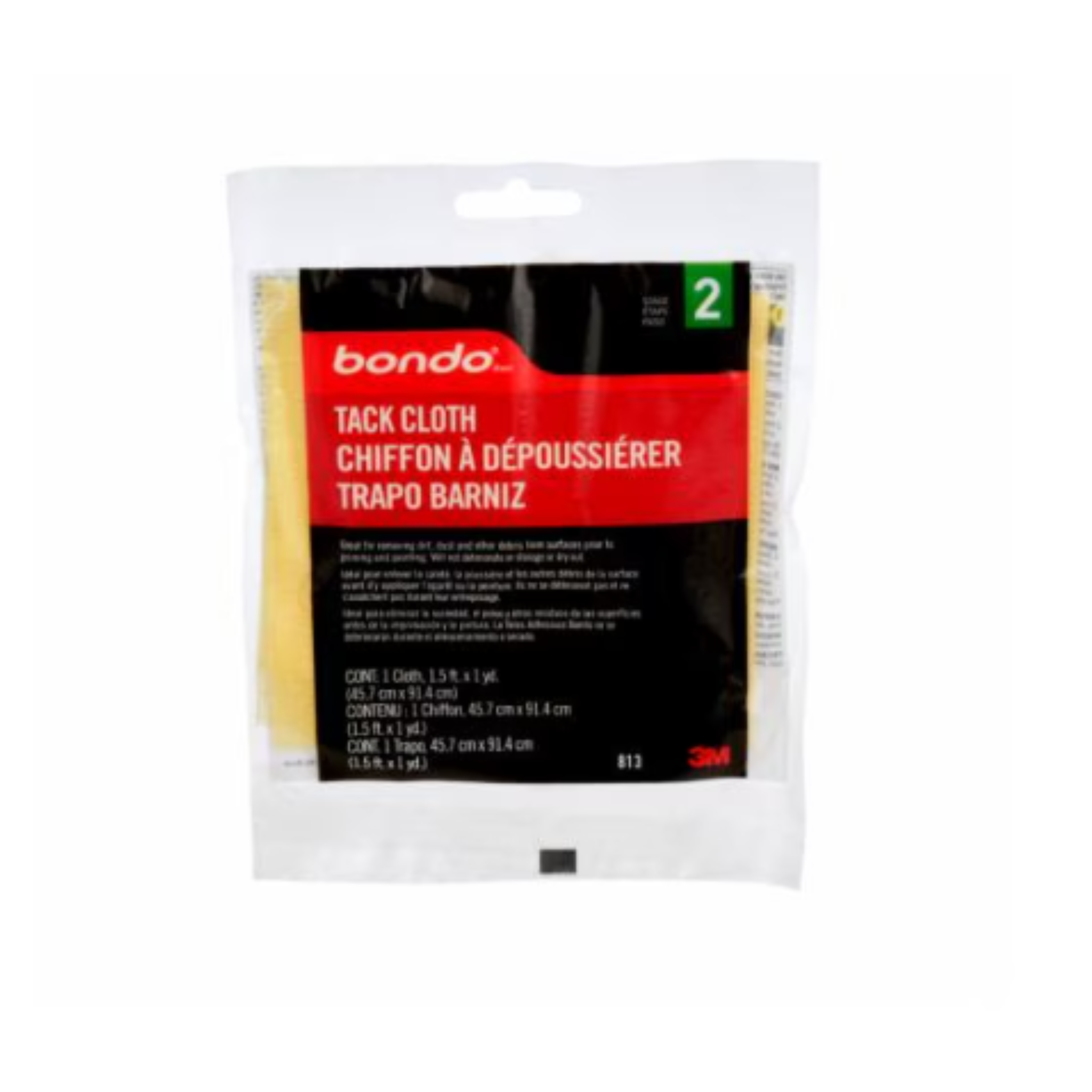 Bondo® Tack Cloth 00813 – 18 × 36–24/CS