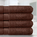 Percost Luxe™ Luxury Bath Towel 26″x52″ – Dark Brown-12PC