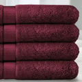 Percost Luxe™ Luxury Bath Towel 26″x52″ –Burgundy-12PC