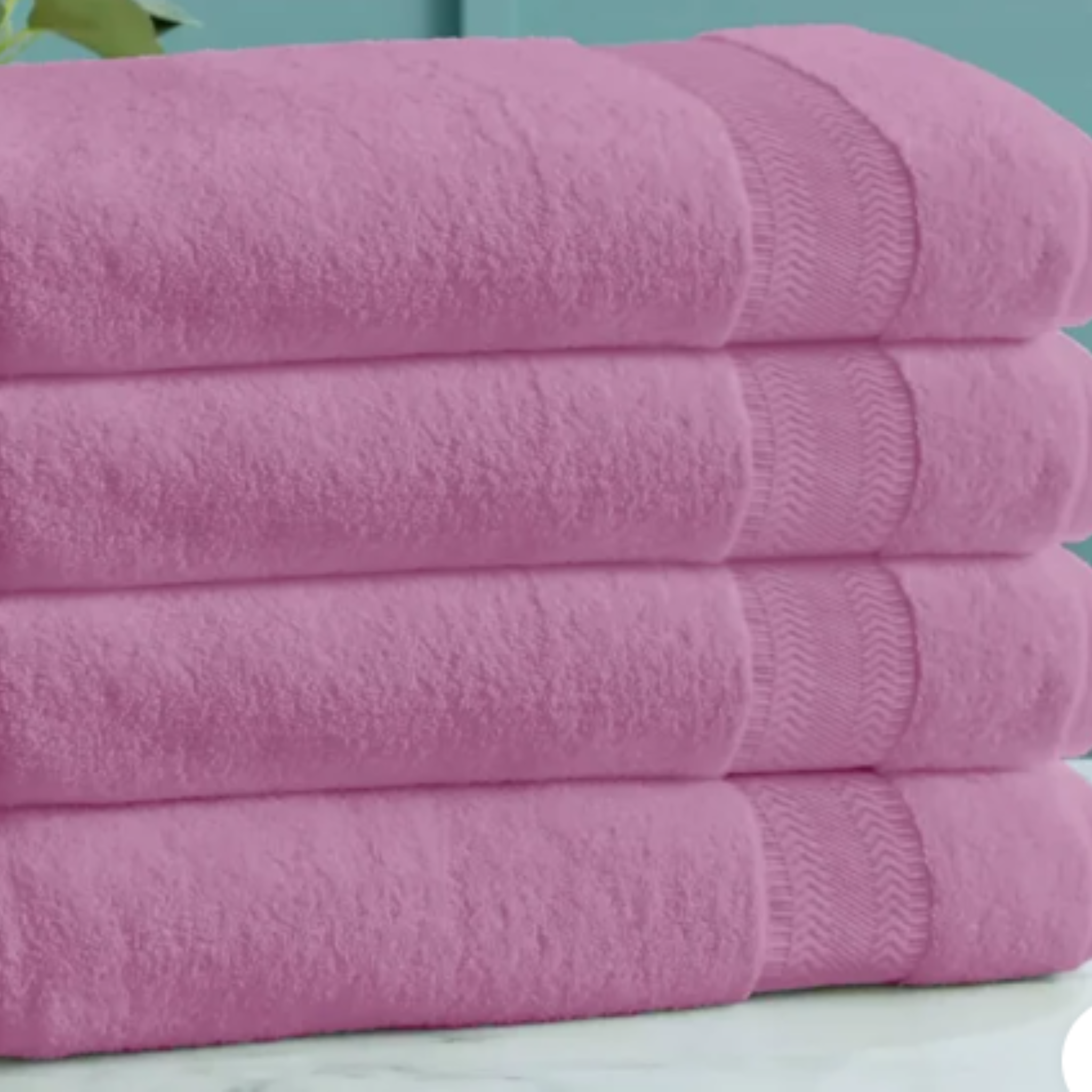 Percost Luxe™ Ultra Luxury Color Bath Towel 27″x54″ –Pink