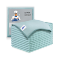 Percost™ Ultra-Fine Microfiber Glass & Mirror Cleaning Cloths – 12Pack