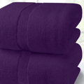 Percost Luxe™ Ultra Luxury Bath Sheet 30″x54″ – Plum-12PC