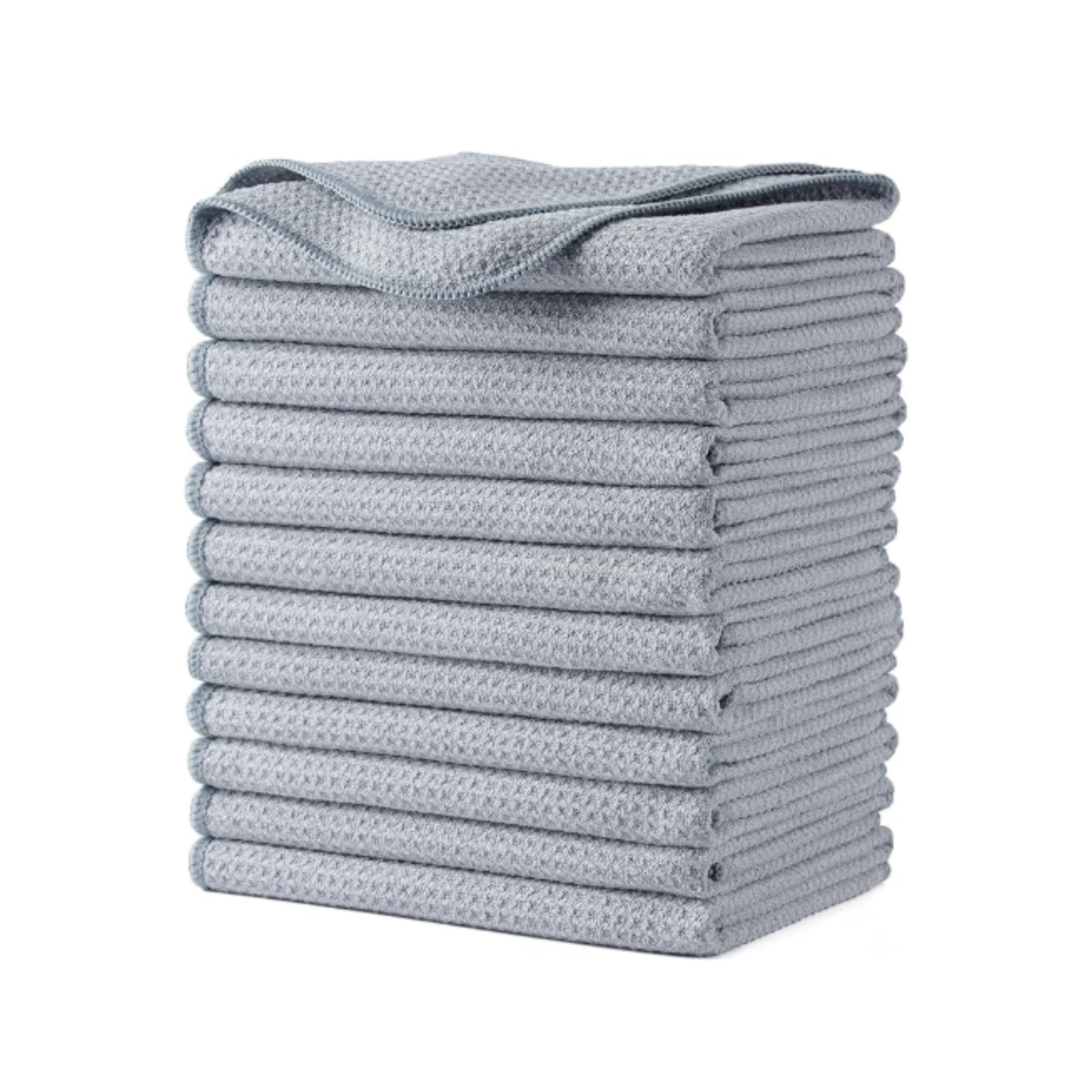 Percost™ Premium Microfiber Waffle Weave Kitchen Towels – 6 Pack-72PC