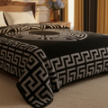 Percost™ 5KG Heavyweight Korean Embossed Mink Blanket – Queen Size (200 × 240 cm)