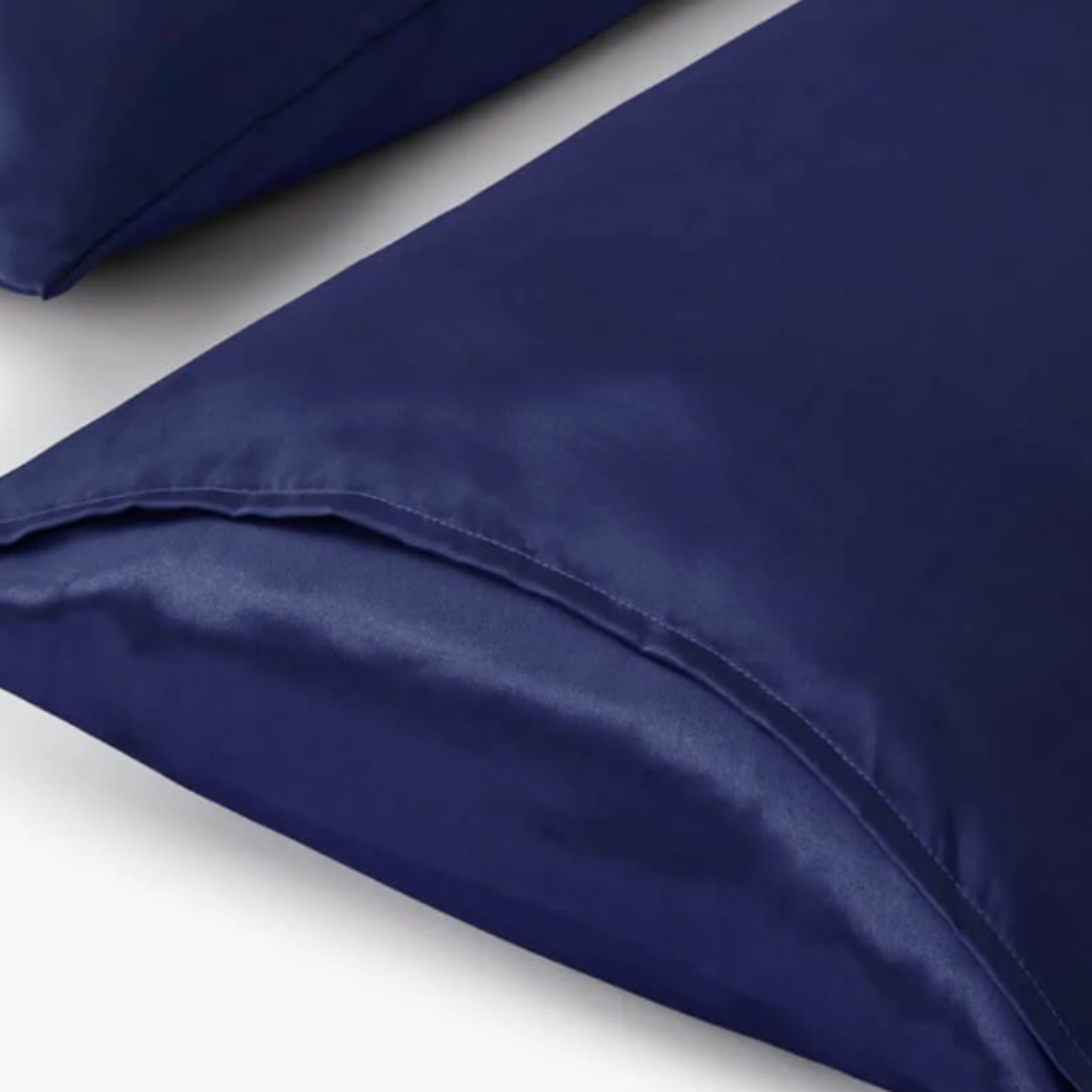 Percost Luxe™ Satin Pillow Cases Standard 20″x26″ – White/Color-12 Pair