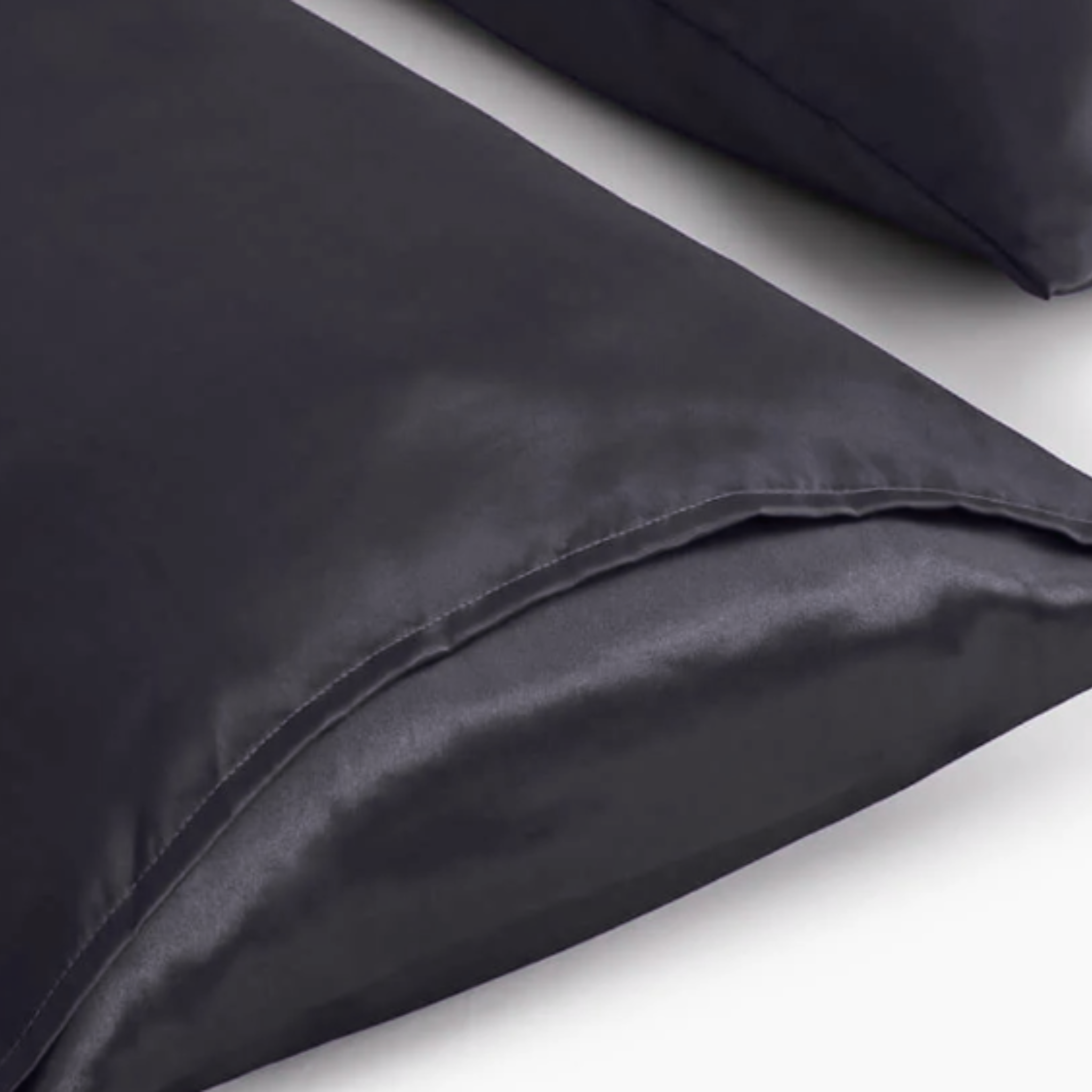 Percost Luxe™ Satin Pillow Cases Queen 20″x30″ – White/Color-12 Pair