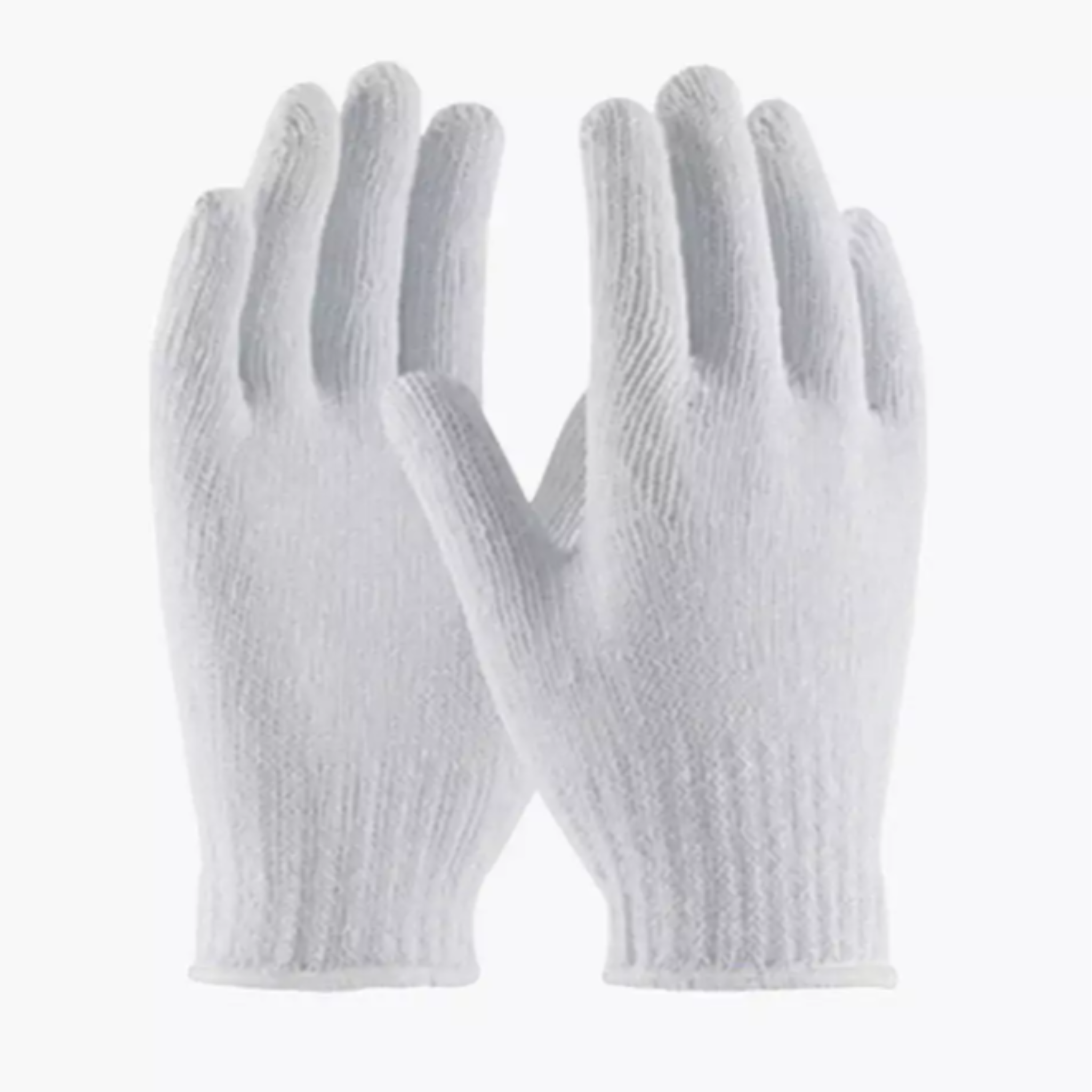 Percost™ White Seamless Work Gloves – Non-Dotted-12/PK
