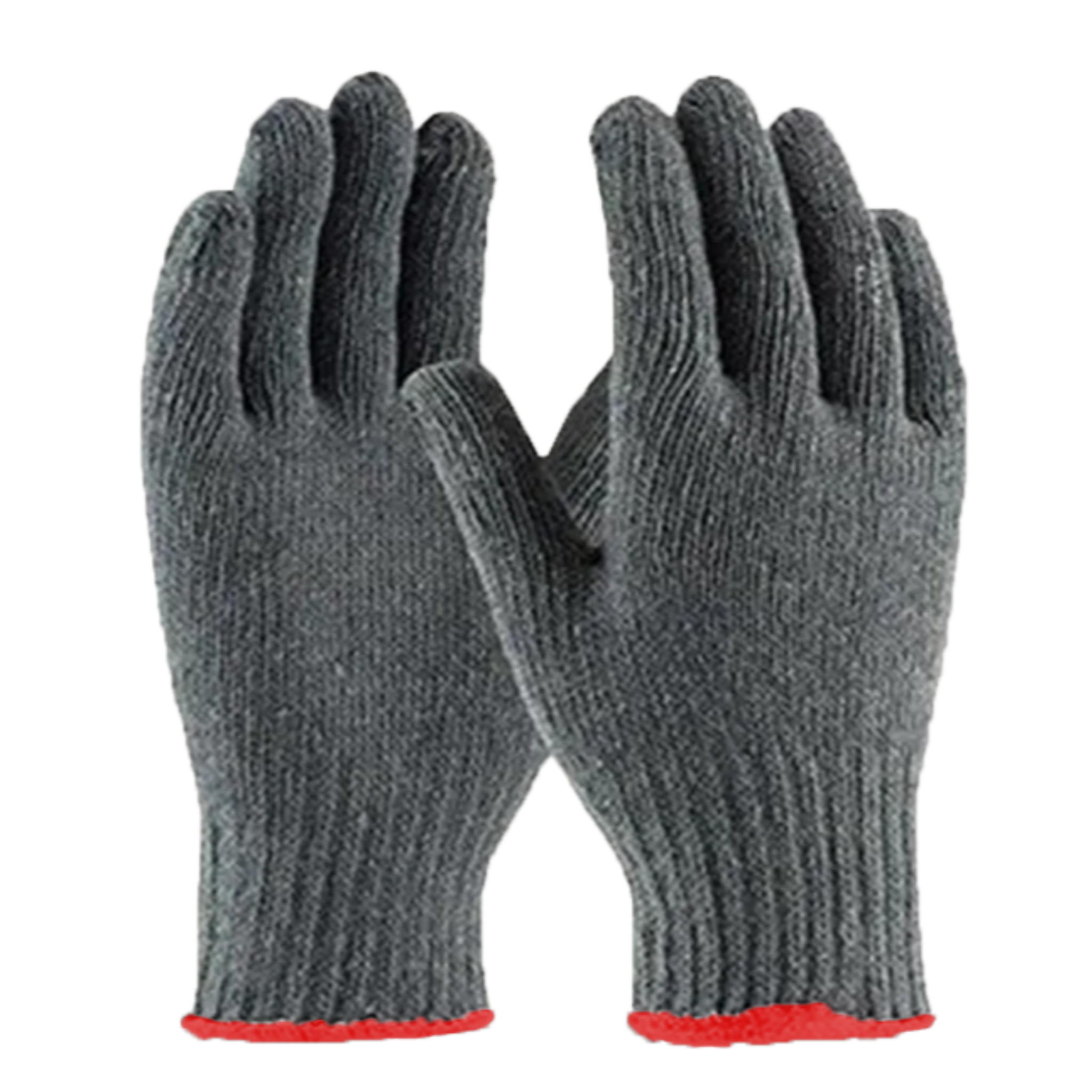 Percost™ Grey Seamless Work Gloves – Non-Dotted-12/PK