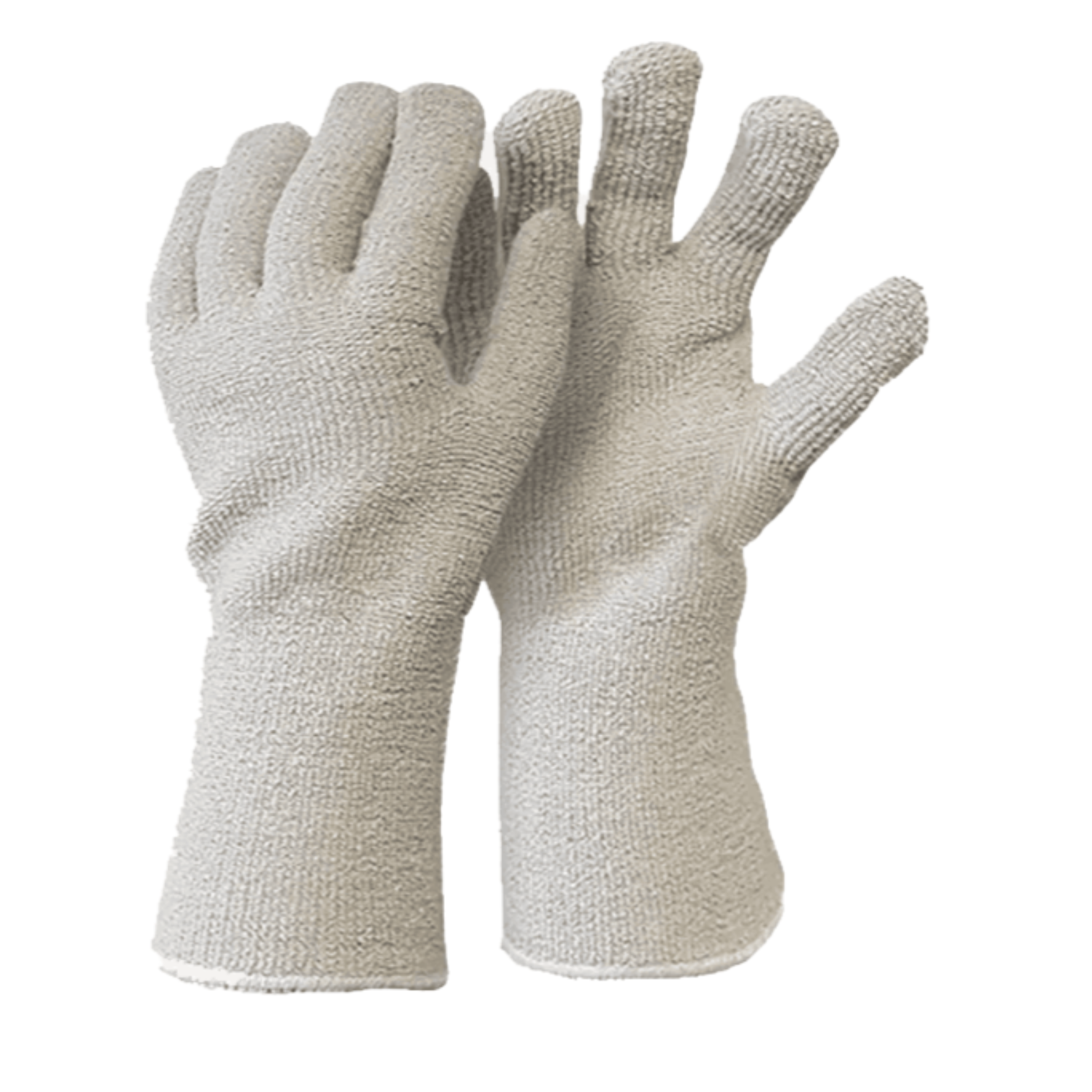 Percost™ Seamless Terry Gloves – Knit Wrist Natural Color-12/PK