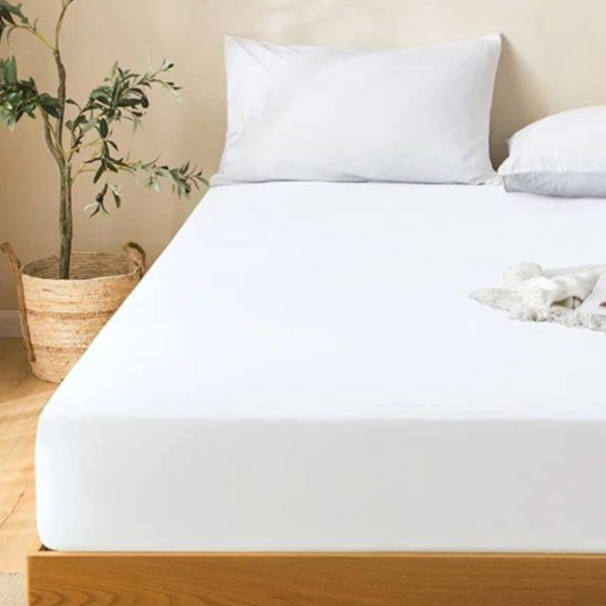 Percost Luxe™ T-200 Queen Fitted Bed Sheet XL – 60″x80″x12″-12PC