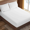 Percost Luxe™ T-180 King Fitted Bed Sheet – 78″x80″x9″-12PC