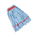 Heavy Duty Microfiber Wet Mop Head – 24 oz., Blue- 12PC