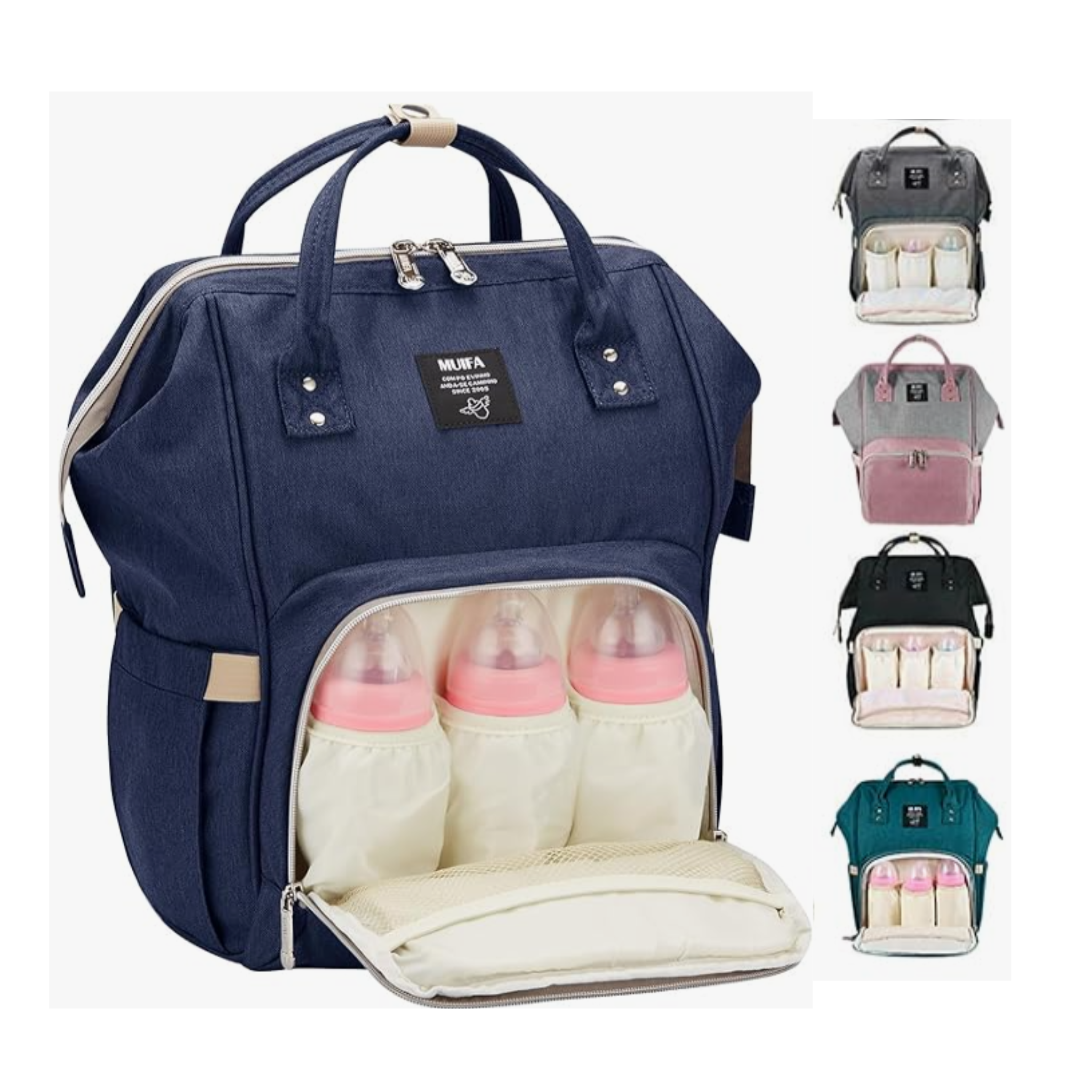 Percost Luxe™ Multi-Function Baby Diaper Backpack