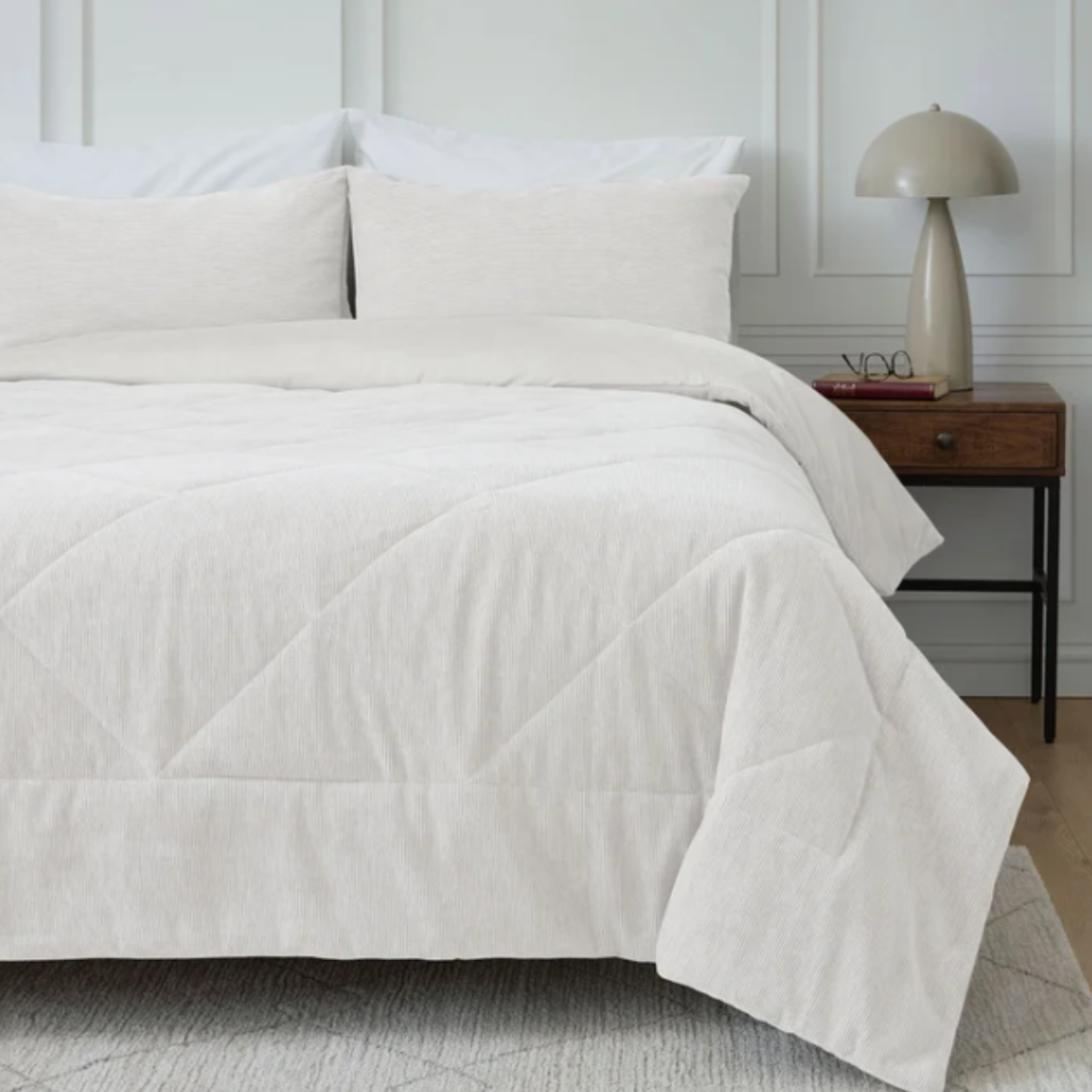 Roots Home Corduroy Comforter Set – 3-Piece