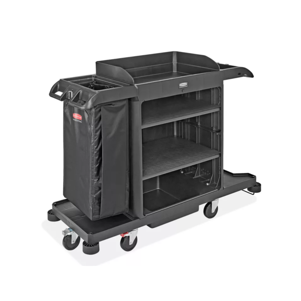 Rubbermaid® Housekeeping Cart with Replacement Laundry Bag